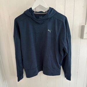 Puma Cloudspun Hoodie Deep Blue Teal